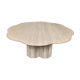Vintage travertine coffee table "cloud", 80s