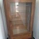 Vitrine vintage en placage de palissandre