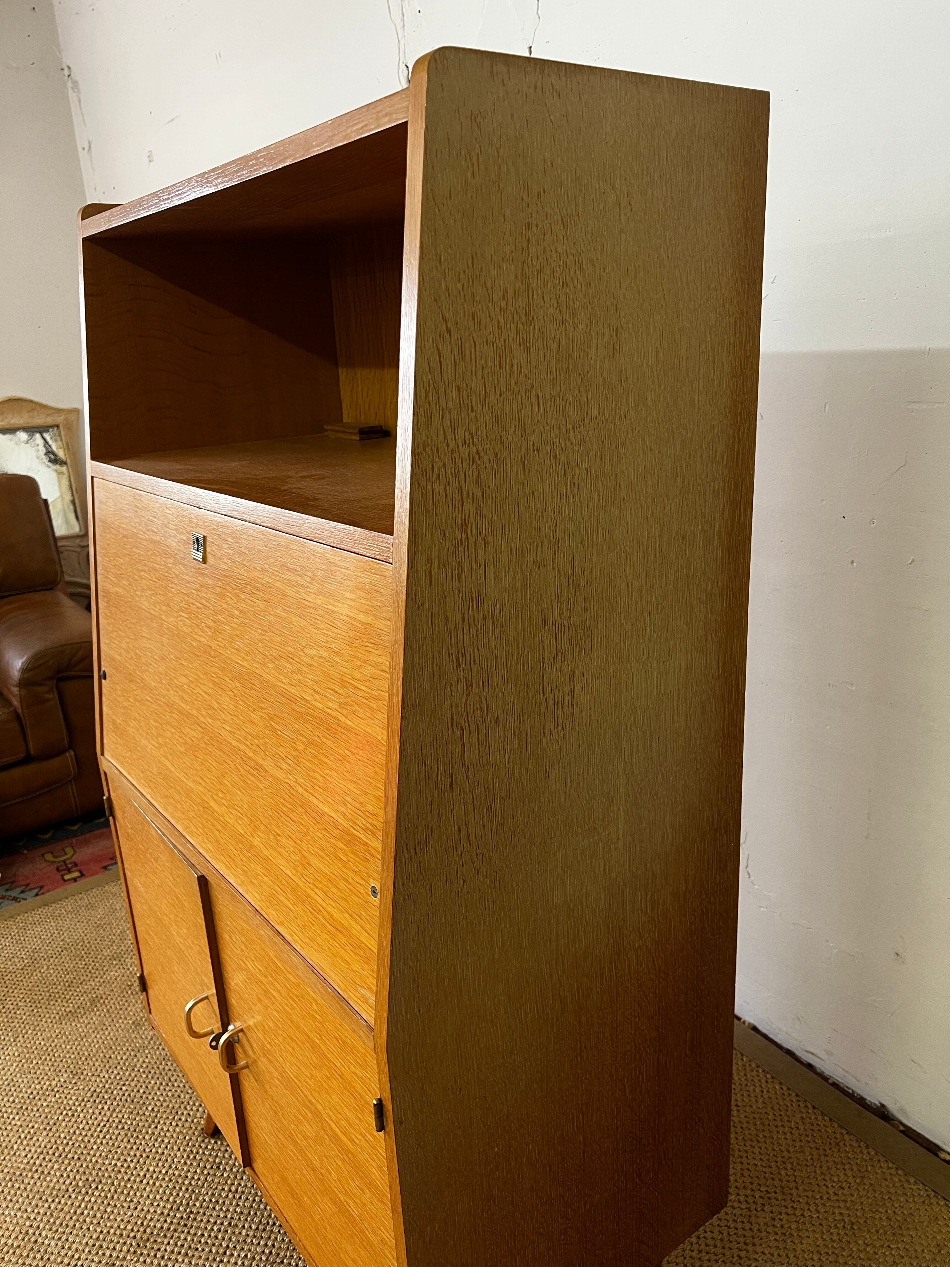 Vintage Scandinavian style secretary