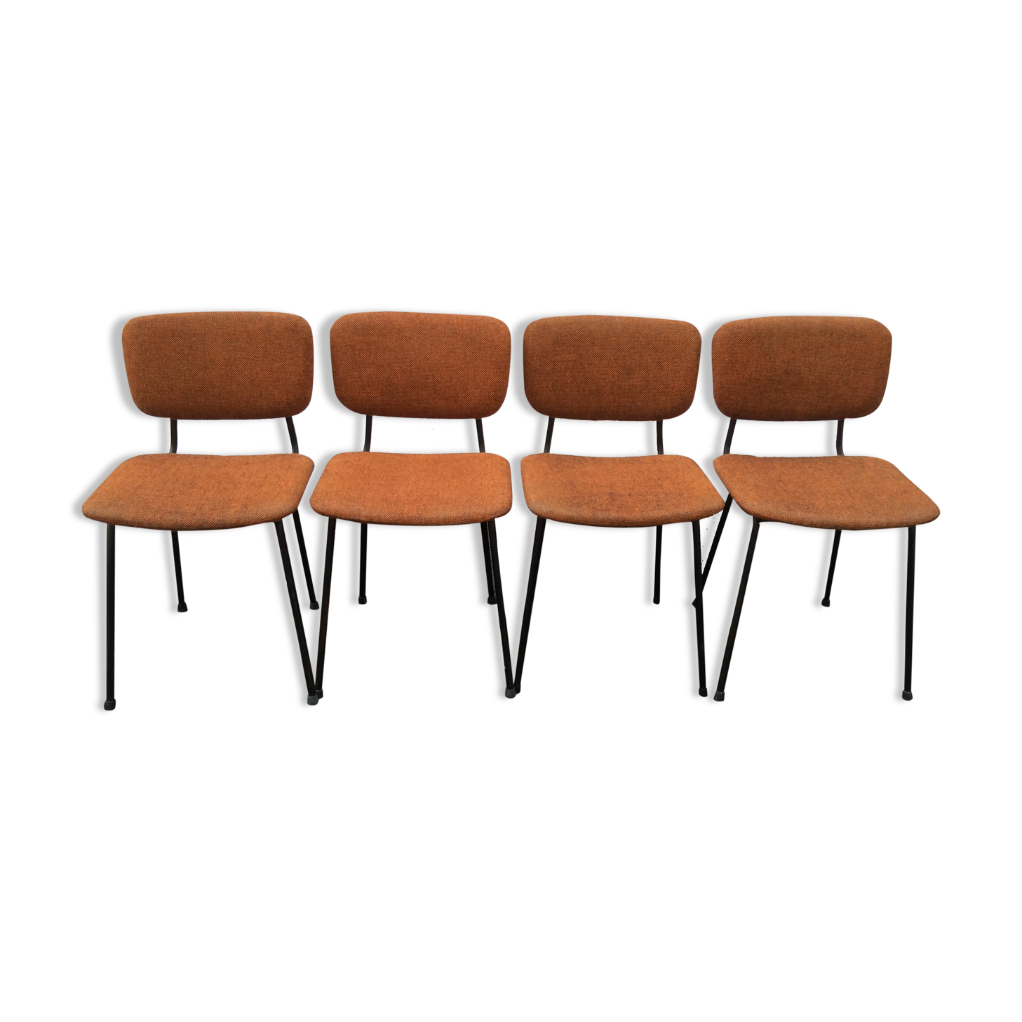 Suite of 4 chairs Carolina Prefacto by Airborne 50s - 60s