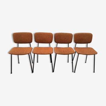 Suite of 4 chairs Carolina Prefacto by Airborne 50s - 60s