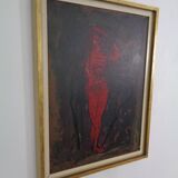 After Marino Marini, Dancer, 1960s, Artwork on Wood