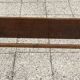 Solid oak farmhouse bench 180cm for rustic farmhouse table 1950