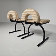 Ensemble de 2 chaises, Italie 1980s