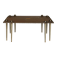 Idir Mecibah brutalist coffee table, Belgium 1997