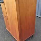 Vintage bar fridge cabinet