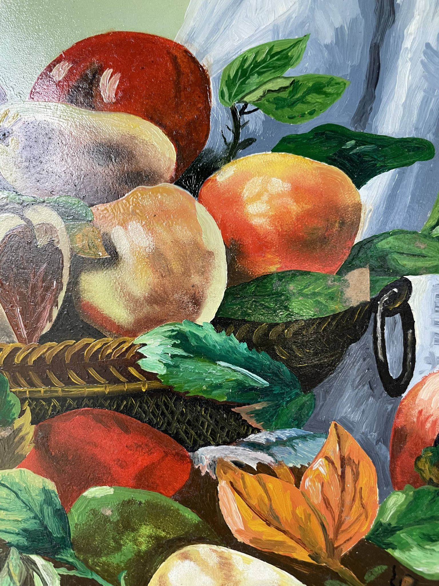 Peinture à l’huile aux fruits Fuentes