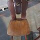 Série de 4 chaises de chalet 1970