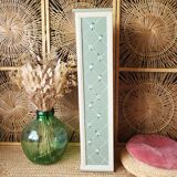 Old wooden furniture painted floral pattern with drawers