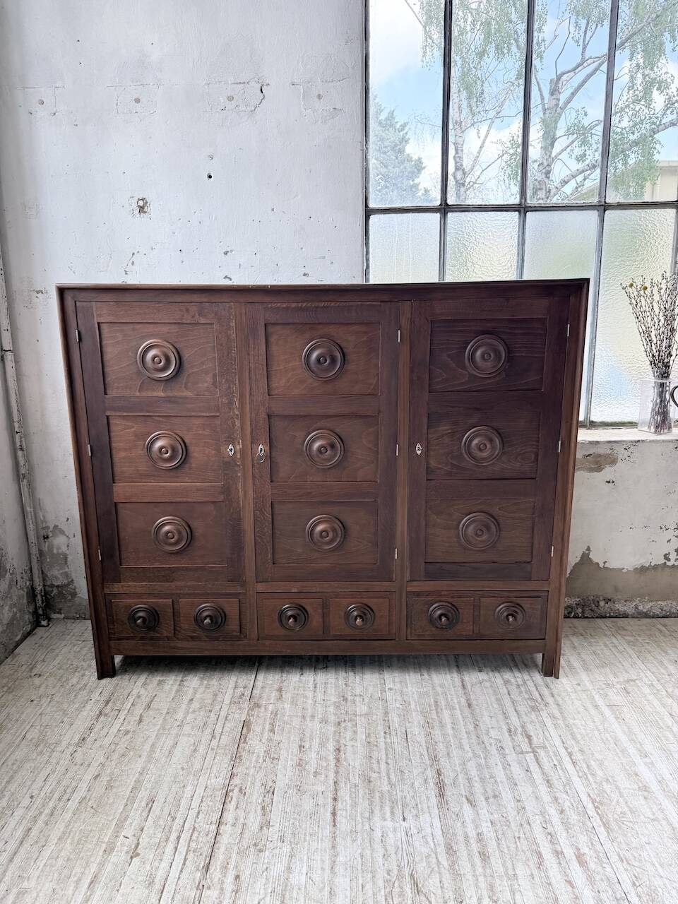Oak wardrobe "Basque" Dudouyt