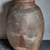 Poterie traditionnelle XXL Art-populaire ancienne XIXème 42 cm