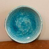Assiette bleu lagon