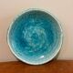 Assiette bleu lagon