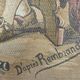French wall tapestry Gobelin Tapestry "Jolly Men" "After Rembrandt"