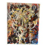 Signed abstract painting from 1993