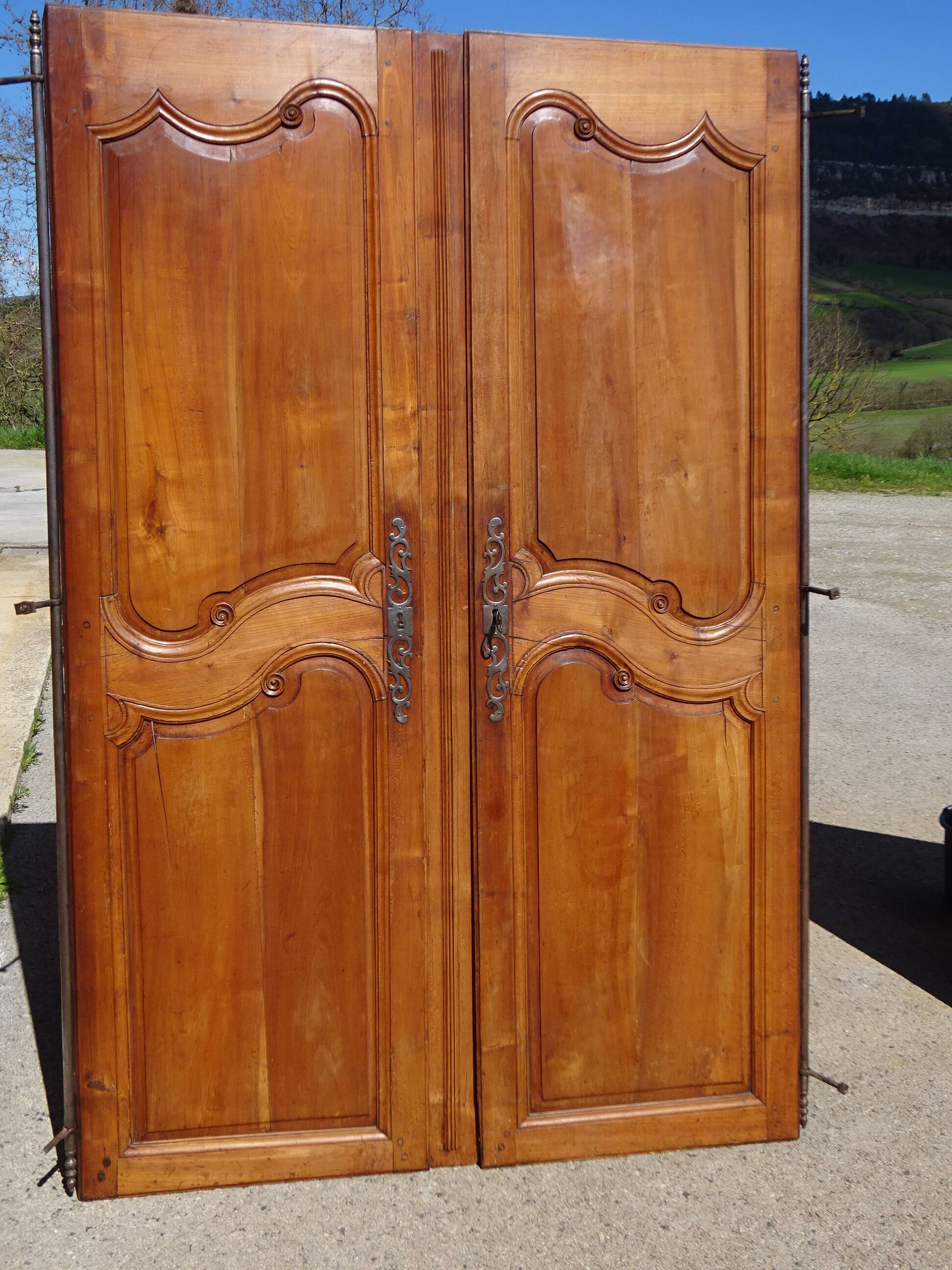 old cupboard doors, 19th century
