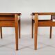 Table d'appoint en bois, Van Den Berghe-Pauvers,Belgique