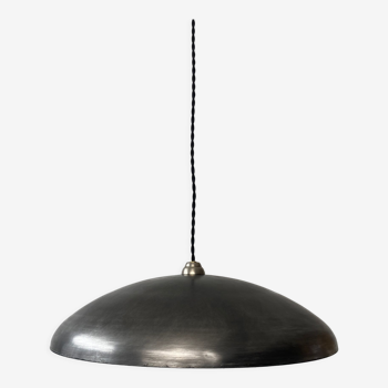 Ancienne suspension industrielle atelier 45 cm