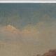 Old painting, landscape of the Calanques de Cassis, signed Alberti.