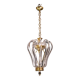 Lustre en verre de Murano attribué à Barovier e Toso, années 1950