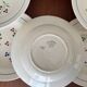 Set of 8 vintage Lunéville deep plates model Odile – bay decoration