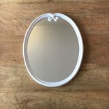 Pair of oval mirrors 39x49cm