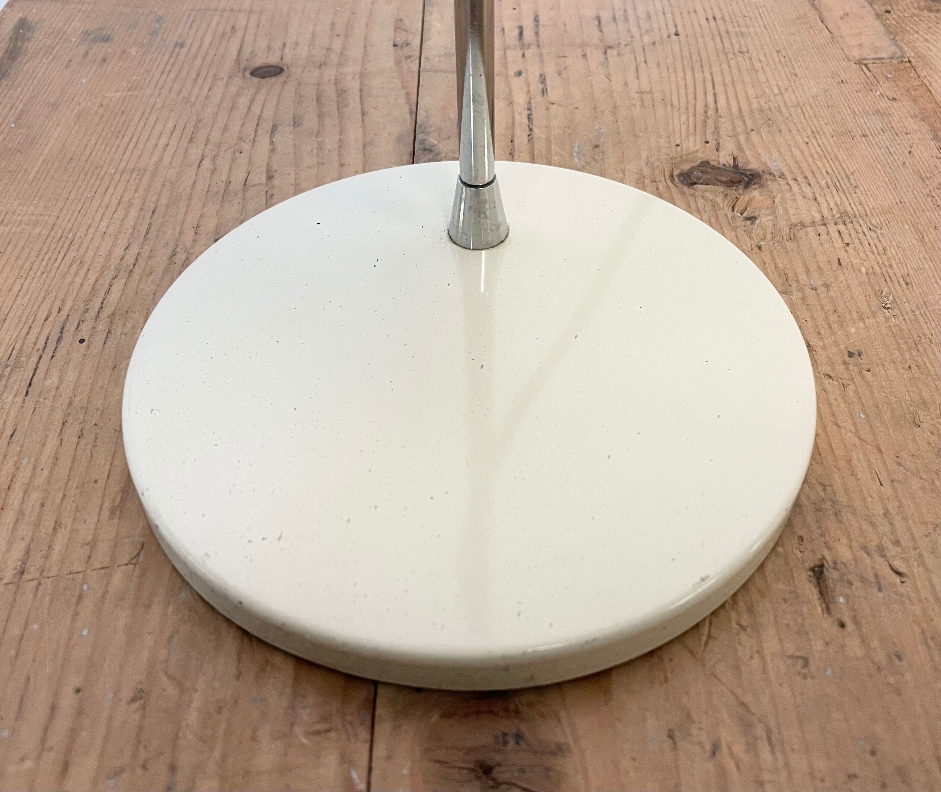 Beige table lamp by Josef Hurka For Napako, 1970s