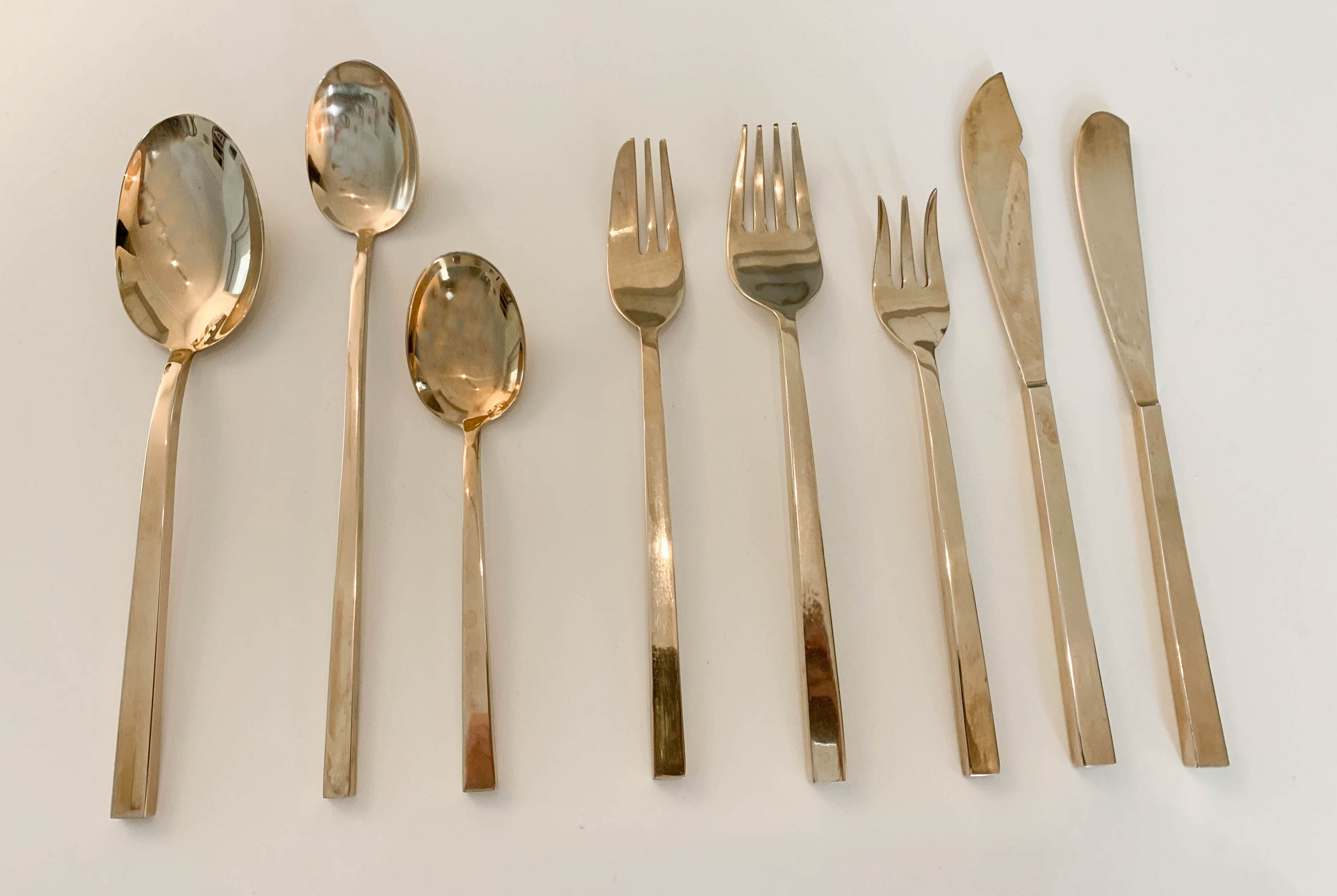 Cutlery service "Scanline" by Sigvard Bernadotte