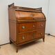 Bureau à abattant Biedermeier en placage de cerisier et en laiton, 1820
