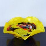 Bol de table multicolore en verre de Murano du milieu du siècle