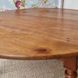 Table basse en merisier