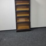 Vintage oak Barristers book shelves by Soennecken Germany