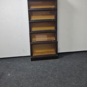 Vintage oak Barristers book shelves by Soennecken Germany