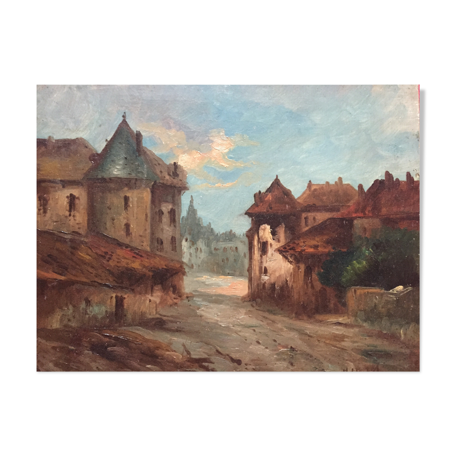 Huile sur toile de Lucien Henry