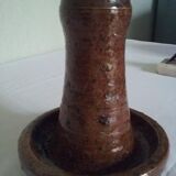 Bougeoir vintage en grès