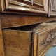 Antique carved solid walnut wardrobe – Louis XIII period