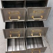 Former furniture workshop six drawers metal Strafor