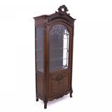 Oak display case, France, circa 1900