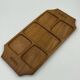 Solid wood aperitif dish