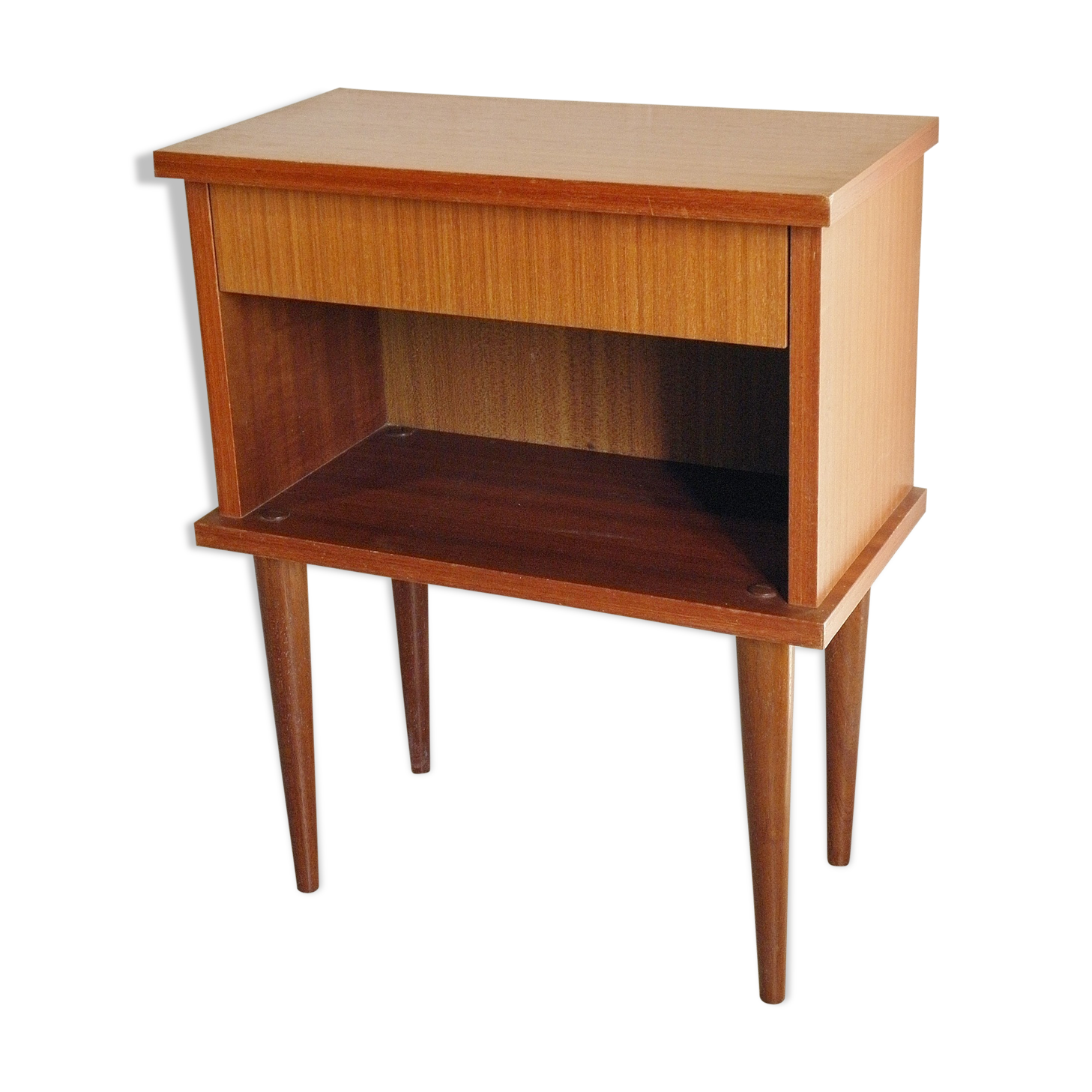 Bedside spindle feet 1970