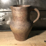Pottery pitcher Lempereur Sars signed