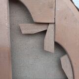 Portrait painting to young girls oil on canvas 19th