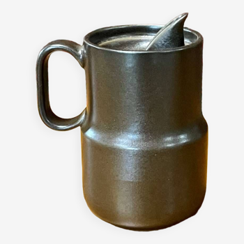 Stoneware jug made in the 70s by Franco Pozzi