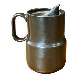 Stoneware jug made in the 70s by Franco Pozzi