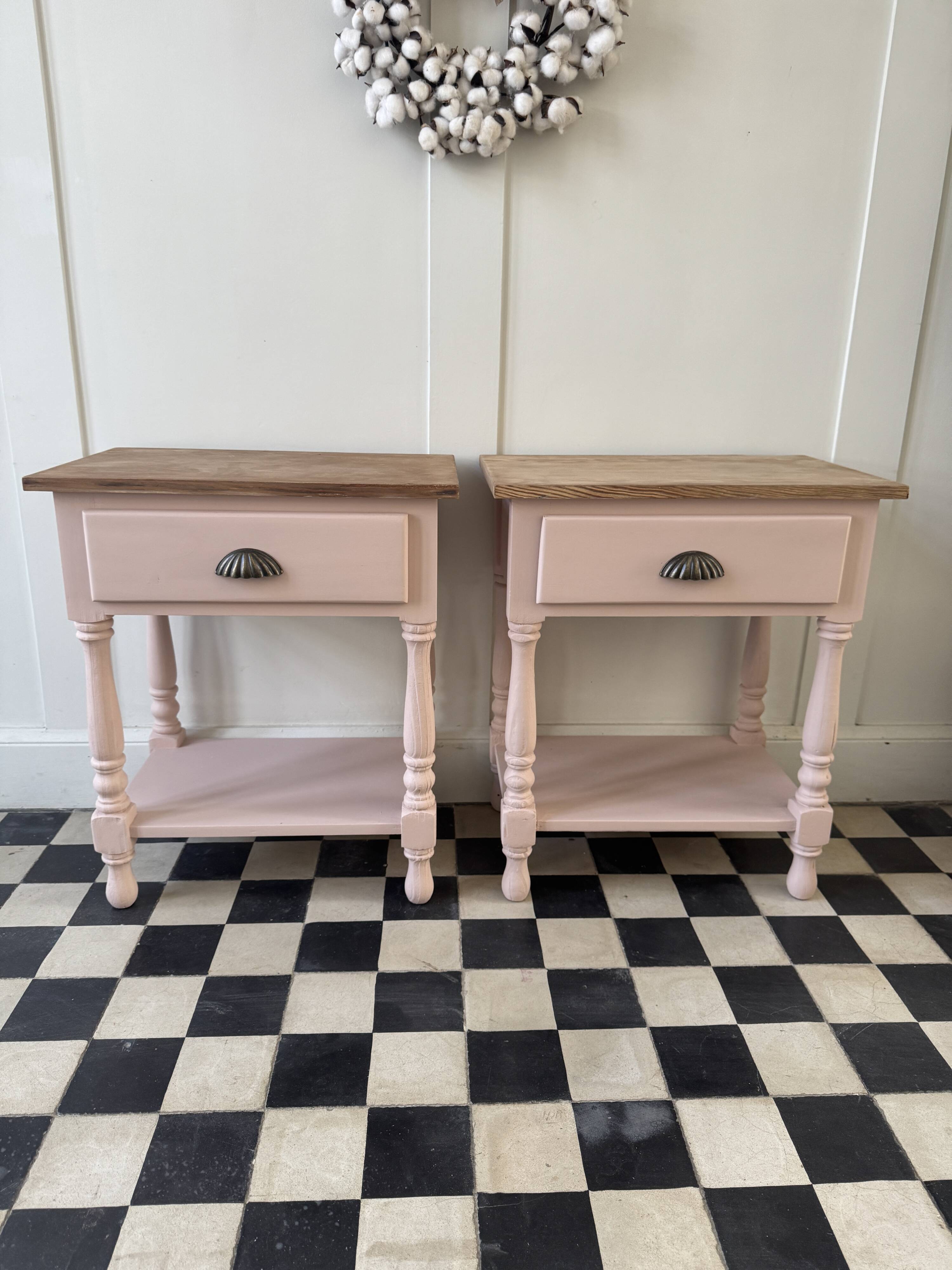 Pair of bedside tables