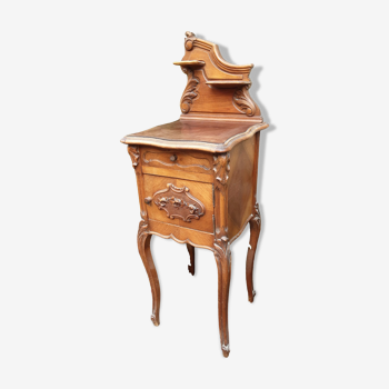 Chevet bois de style Louis Xv rocaille