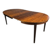 Table scandinave extensible en palissandre des années 60