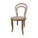 Chaise d'enfant cannée en bois tourné de style thonet