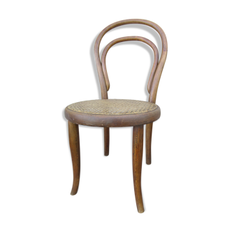 Turned wooden child chair