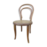 Turned wooden child chair